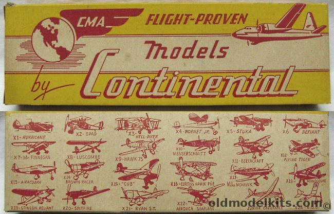 Continental Model Airplane Co Howard DGA8 Mr. Finnegan - Balsa Wood Flying Airplane, X7 plastic model kit